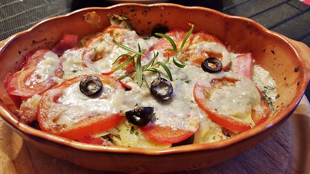 Tomato gratin